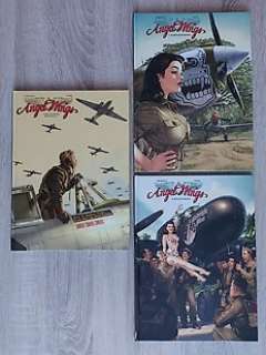 Romain Hugault - Angel Wings 1 t/m 6 - Diverse titels + poster - zie beschrijving - Cartonné