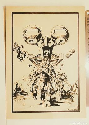 Lluís G. París - Original Art / Dibujo Original - Sci-Fi (1980) | todocoleccion (Buy It Now)