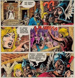 Andrzej Olaf Nowakowski (b. 1946) Doman, comic splash | Desa Unicum