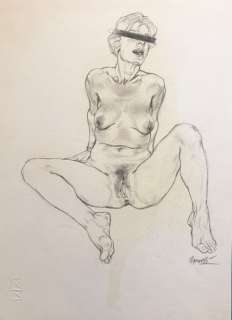 Riccardo Mannelli | Riccardo Mannelli - illustrazione originale - Page volante - Exemplaire unique | Catawiki