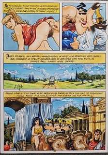 Sipp, André | Mickey Lange (André Sipp) - Planche originale en couleur - Yo Wolfy - Format: 23 x 32 cm | Catawiki