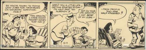 Russell - Original Daily Strip Art (8/17/19??)