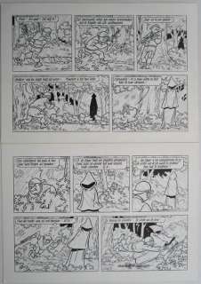 Geerts, Paul | Geerts, Paul - Suske en Wiske - Originele pagina (p.5) - Lambik files - Aliens - (1999) | Catawiki