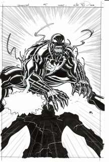 Nick Bradshaw | Original Cover - Venomized #5 | Art by Canucks