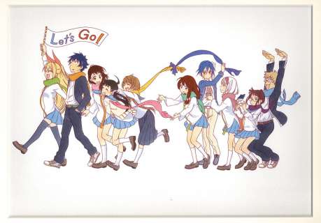 Naoshi Komi Color Reproduction Illustration "Nisekoi" | Mandarake (Big Web)