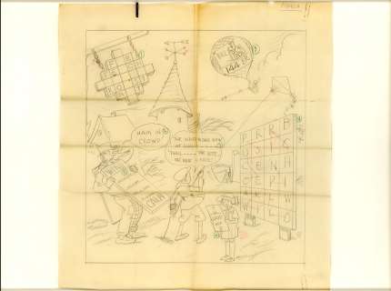 Carlson- Original Pencil Drawing | Russ Cochran