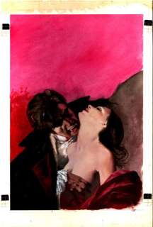 Karel Thole | Zora la Vampira n. 20 - Karel Thole - Original Cover "Raptus erotico" - Page volante - Exemplaire unique - (1975) | Catawiki