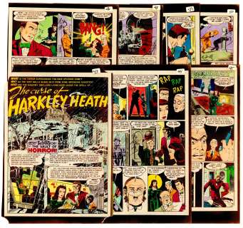 Harrison/Wood - THE CURSE OF HARKLEY HEATH, VOH #13, 7Pg SP Story (1950) | Russ Cochran