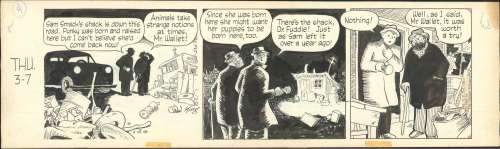 King – Gasoline Alley daily 03/07/1963 | Russ Cochran