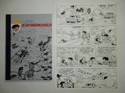 Mau, Bob | Kari Lente - Luxe album met originele pagina - De Anti Sneeuwcapsules - Oplage: 30 ex. - Cartonné - EO - (2008) | Catawiki