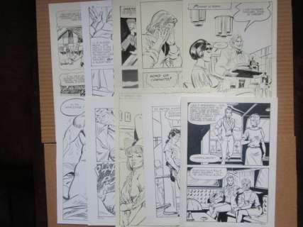 Del Mestre Fenzo Romanini Grossi Feragazzi | BD erotiques - 10x planches originales - Page volante - Exemplaire unique | Catawiki