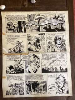 Sirius | Sirius - Planche originale - Les Timour T8 - Timour contre Attila - (1960) | Catawiki