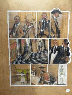 Le Hénanff, Fabrice | Le Hénanff, Fabrice - Planche originale couleur - H H Holmes T2 - (2009) | Catawiki
