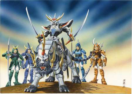 Masami Watanabe Hand-Drawn Color Illustration "Gaiden Samurai Trooper" | Mandarake (Big Web)