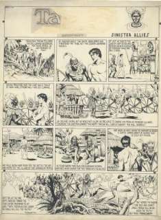 Burne Hogarth - Tarzan, Sunday du 21 novembre 1937