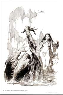 Frazetta - CARSON OF VENUS, AT THE EARTH’S CORE PORTFOLIO, Plate 10 | Russ Cochran