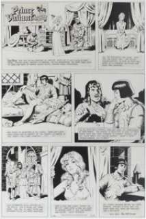 Wally Wood Prince Valiant Sunday Comic Strip #1762 Original Art dated 11-15-70 (King Features Syndicate, 1970). - | Heritage