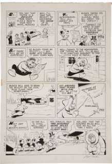 Carl Barks Uncle Scrooge #59 "North of the Yukon" Page 7 Original Art (Gold Key, 1965). The news of - | Heritage