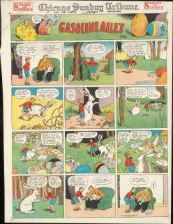 King- Gasoline Alley Sunday Proof (1929) | Russ Cochran