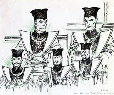 Magnus E Romanini | Magnus (Roberto Raviola) - Studio originale "Rettori" | Catawiki