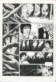 Pontet, Cyril | Pontet, Cyril - Planche originale - Maledictis T1 - Les Démons de la Lune - (2001) | Catawiki