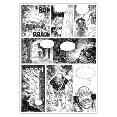 Amaury Bündgen | Deter - Planche originale 89 | Achetez de l’Art