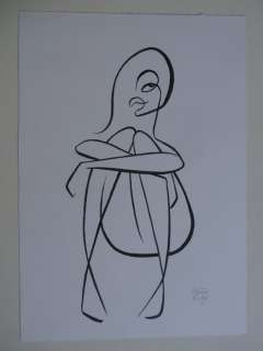 Kolk, Hanco | Hanco Kolk - Originele tekening - Dame (vrij werk) - Formaat: 21 x 29,7 cm. - (2020) | Catawiki