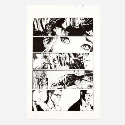 Lot 293 - Brian Haberlin, Spawn #173 Story Page 5 Original Art (Image Comics, 2008) | Landry Pop Auctions