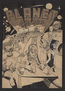 PLANET COMICS 1940-54 Issue #1 Cover | ComicConnect