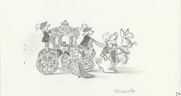 Marie Kerascoët | Nunuche, Tome 2, Sage comme un nuage, Illustration 37 | Galerie 9ème Art