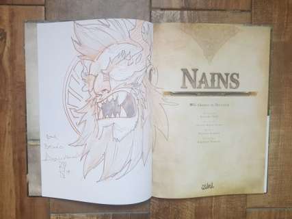 Jarry / Demare | Nains T15 - Oboron du bouclier + dédicace - C - EO - (2019) | Catawiki