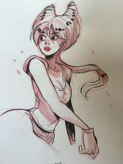 Barbucci, Alessandro | Barbucci, Alessandro - Dessin original couleur - Ekhö monde miroir | Catawiki