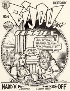 Robert Crumb Bijou Funnies #6 Cover Original Art (Kitchen Sink, 1971). The self-proclaimed "Chicago’s - | Heritage