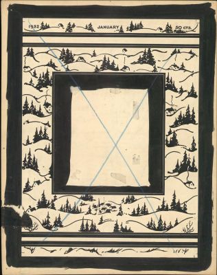 Carlson-Original Puzzle Page Art | Russ Cochran