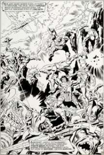 John Buscema and Frank Giacoia Sub-Mariner #4 Splash Page 9 Original Art (Marvel, 1968). Attuma’s barbarian - | Heritage