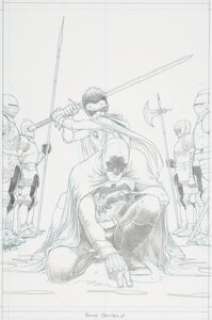 Frank Quitely Batman and Robin #10 Cover Original Art (DC, 2010)....