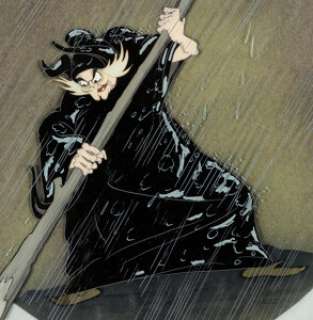 Snow White and the Seven Dwarfs Old Hag Production Cel Courvoisier Setup (Walt Disney, 1937). "Ohhh... I’m - | Heritage