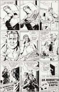 Dave Gibbons Watchmen #3 Page 24 Rorschach and Nite Owl Original Art (DC, 1986)....