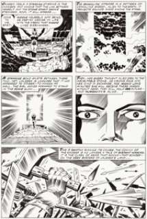 Jack Kirby and Mike Royer 2001: A Space Odyssey #4 Page 11 Original Art (Marvel, 1977).... | Heritage