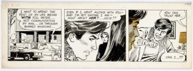 Stan Drake | The Heart of Juliet Jones, strip du 11 Mars 1977 | Galerie 9ème Art