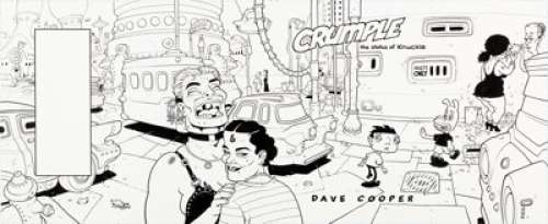 Dave Cooper Crumple Cover Wrap Around Original Art (Fantagraphics, 1999).... (Total: 3 Original Art)