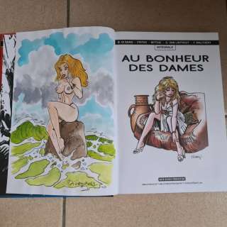 Di Sano, Walthery, Van Linthout | Di sano - dessin couleur aquarelle bd intégrale Au bonheur des dames EO - Cartonné - EO - (2023) | Catawiki