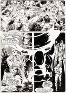 - George Perez and Sonny Trinidad Deadly Hands of Kung Fu #30 Story Page 9 Original Art (Marvel, 1976)....