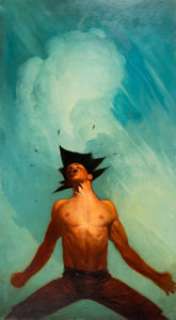  - Phil Hale - Johnny Badhair Painting Original Art (c. 1990s)....