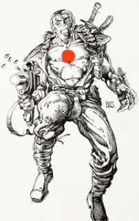 Barry Smith Bloodshot #1 Cover Original Art (Valiant, 1993).... | Heritage