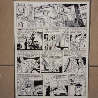 Stibane | Stibane - Planche originale - Les Enquêtes Scapola | Catawiki