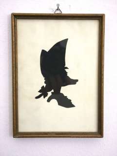 Prof. Volker Schönwart | Donald Duck - Prussian Officer - framed silhouette on paper - (2023) | Catawiki