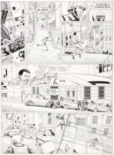 Philippe Aymond Lady S.: Salade Portugaise #6 Planche 36 (Dupuis, 2009). Sixième tome des aventures de -