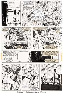 David Mazzucchelli - Daredevil #233 Story Page 27 Original Art (Marvel, 1986).
