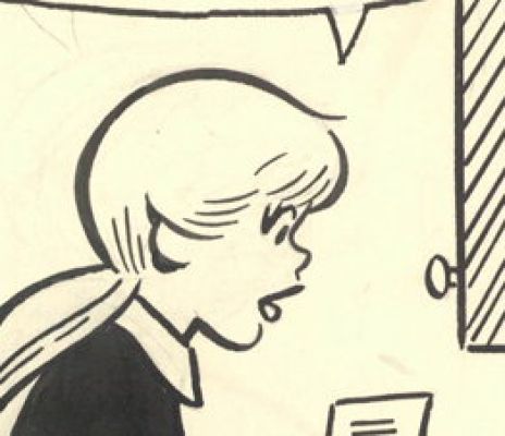 Archie Comics- Original Daily Strip Art , Featuring Betty | Russ Cochran
